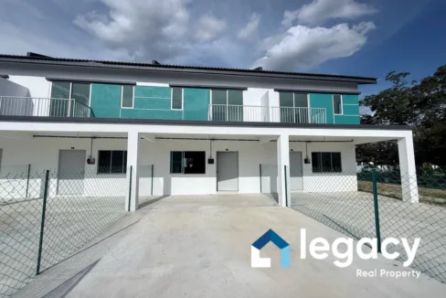 Rumah teres 2 tingkat untuk disewa di Scientex Klebang, Ipoh, Perak