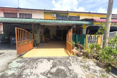 Rumah teres 2 tingkat kos rendah untuk dijual di Taman Bersatu, Simpang Pulai, Perak