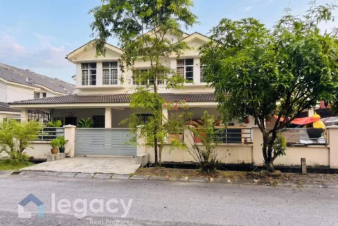 Rumah teres dua tingkat untuk dijual di Taman Klebang Ria, Chemor, Perak