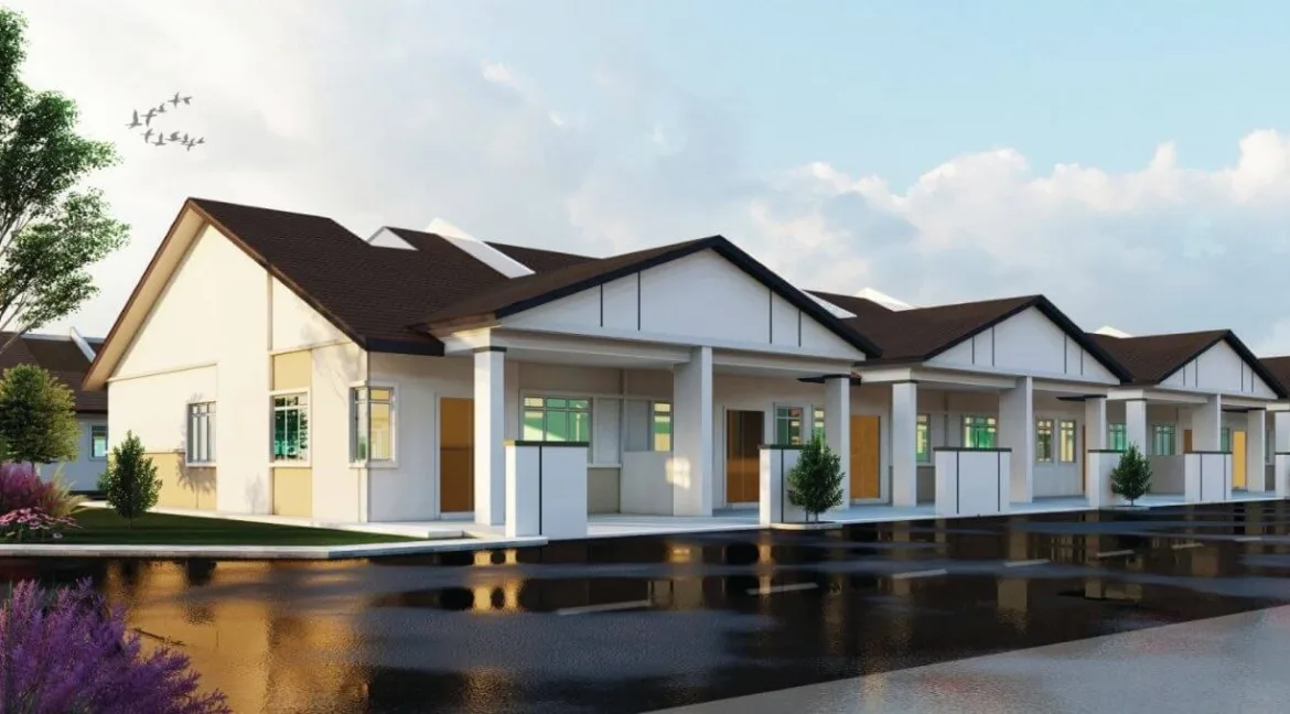 Teres setingkat untuk dijual di Raia, Batu Gajah