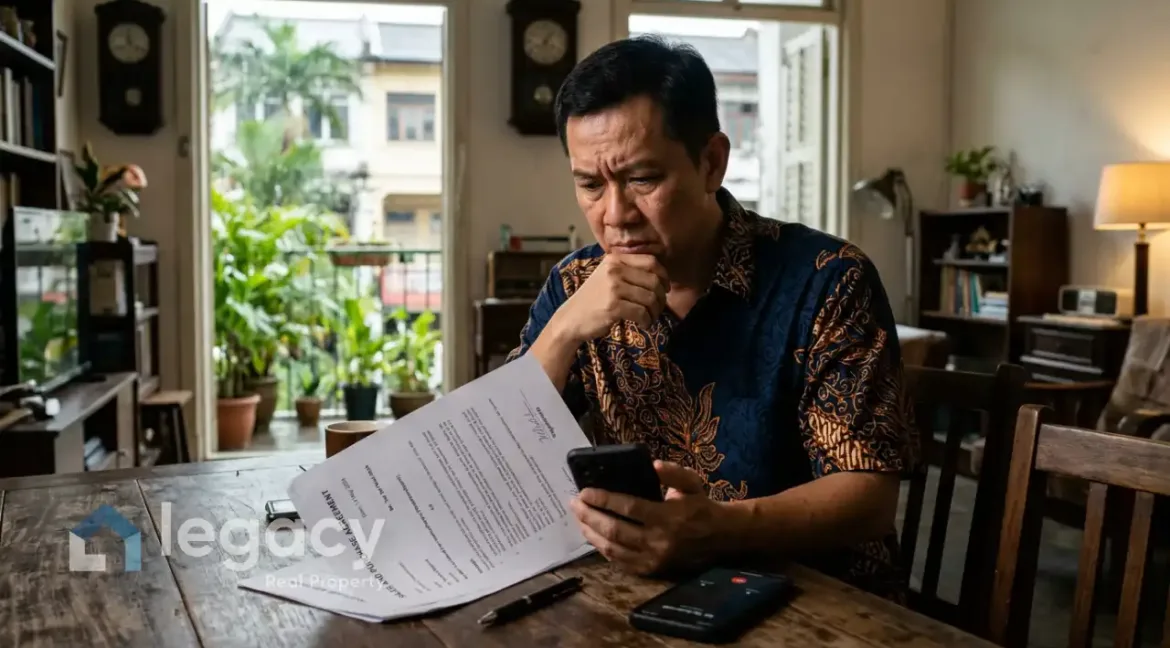 Keadaan penjual rumah di Perak risau bila pembeli tarik diri lepas SPA ditandatangani.