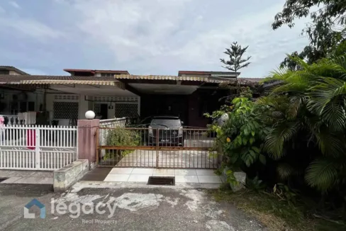 Rumah teres setingkat untuk dijual di Taman Wing Onn, Ipoh, Perak