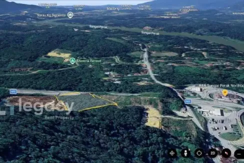 Tanah pertanian untuk dijual di Menora, Kuala Kangsar, Perak