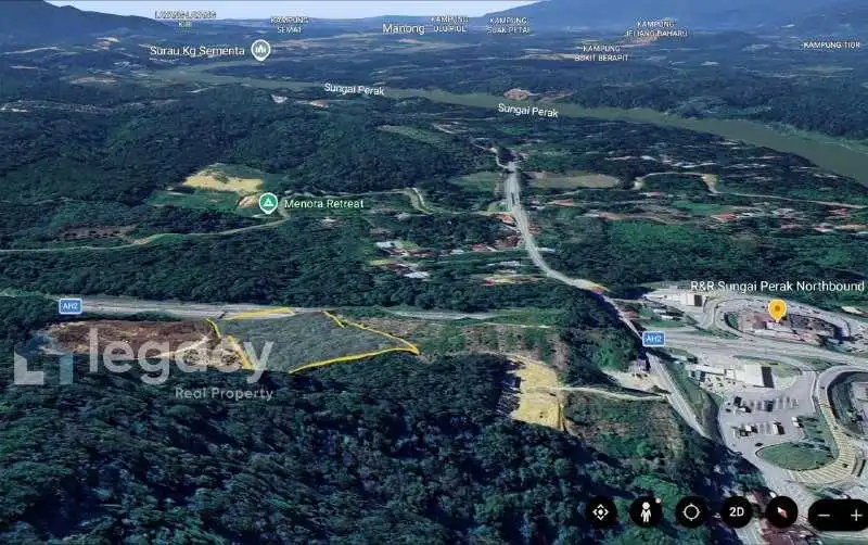 Tanah pertanian untuk dijual di Menora, Kuala Kangsar, Perak