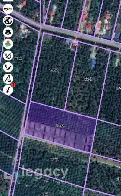 Tanah pertanian untuk dijual di Sungai Nipah, Bagan Datuk, Perak