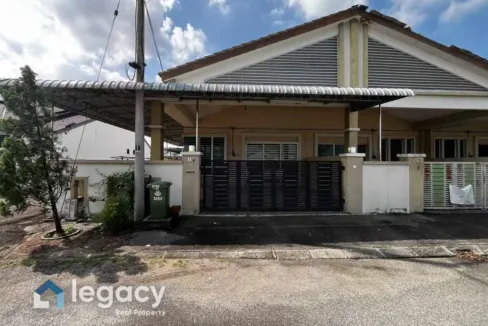 Rumah teres setingkat untuk dijual di Medan Klebang Pertama, Chemor, Perak