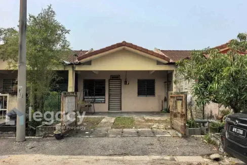 Rumah teres setingkat untuk dijual di Taman Klebang Putra, Ipoh, Perak