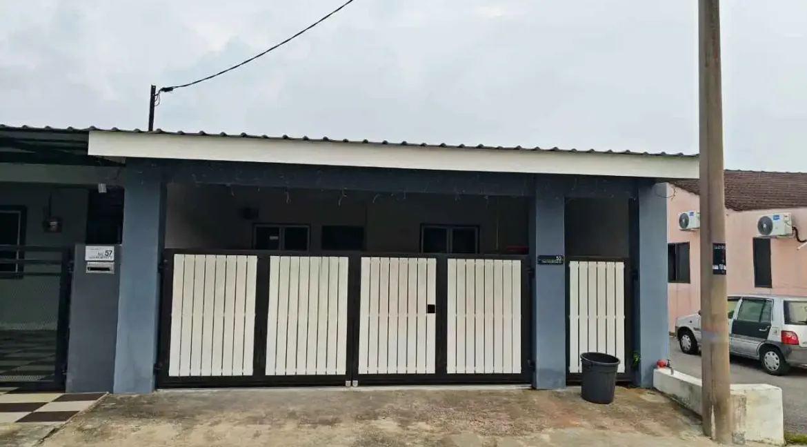 Teres setingkat kos rendah untuk dijual di Bandar Baru Putra, Ipoh, Perak