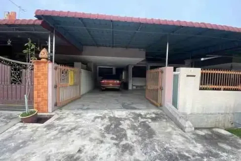 Rumah teres 1 tingkat untuk dijual di Taman Bercham Jaya, Ipoh, Perak