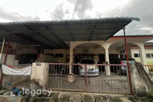 Teres setingkat untuk dijual di Taman Makmur, Sungai Siput, Perak