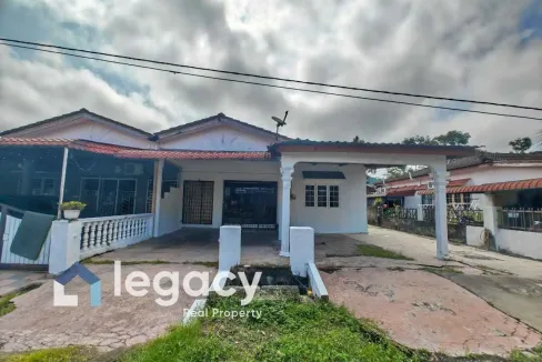 Rumah semi d satu tingkat untuk dijual di Taman Sri Temenggor, Gerik, Perak