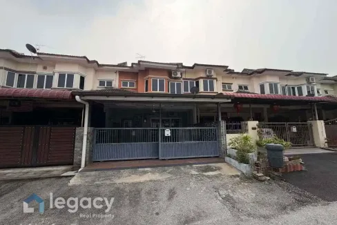 Rumah teres 2 tingkat untuk dijual di Taman Bernam Baru, Tanjung Malim, Perak