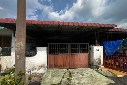 Rumah teres setingkat kos rendah untuk dijual di Taman Desa Pelancongan, Ipoh, Perak