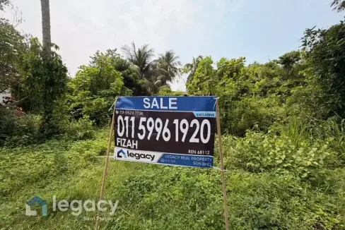 Tanah lot untuk dijual di Kampung Cik Zainal 1, Chemor, Perak