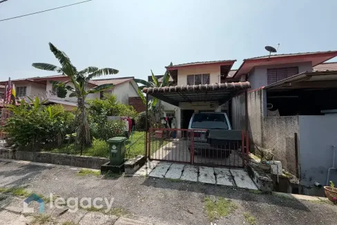 Rumah teres 2 tingkat kos rendah untuk dijual di Taman Chepor Jaya, Chepor, Perak