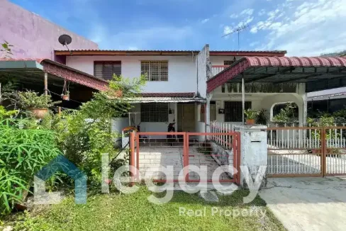 Teres dua tingkat untuk dijual di Taman Cempaka, Ipoh, Perak