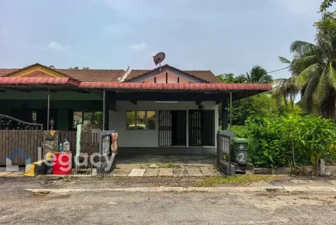 Rumah teres 1 tingkat untuk dijual di Taman Klebang Putra, Chemor, Perak
